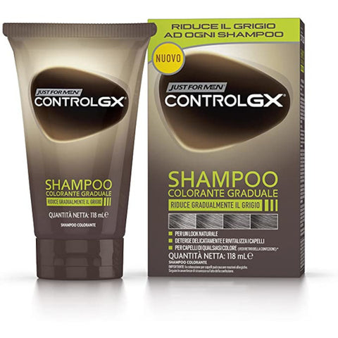 Shampoo Colorante Graduale Uomo Just For Men Control gx 118 ml