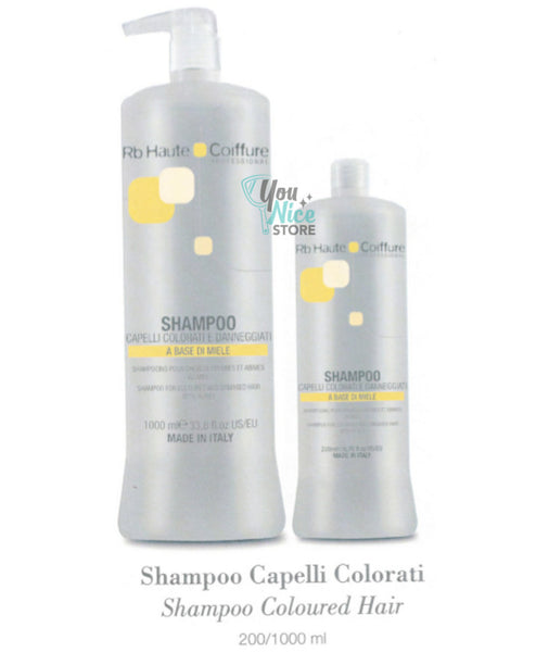 Shampoo capelli colorati Rb Haute Coiffure. Renée Blanche