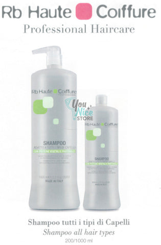 Shampoo per tutti i tipi di capelli Rb Haute Coiffure. Renée Blanche