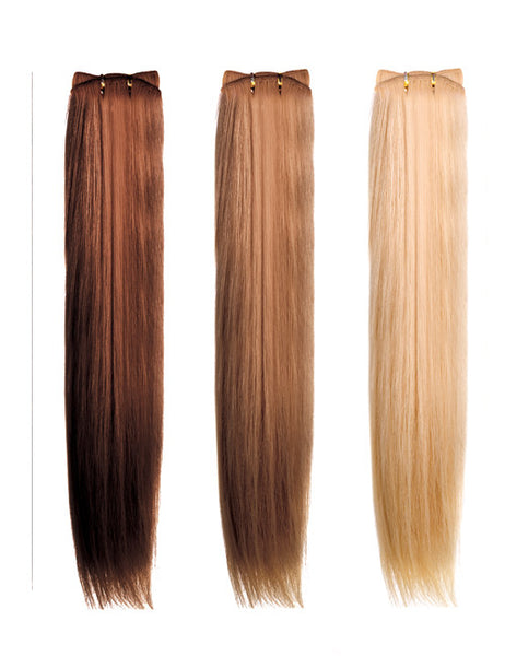 Matassa SHE 40 45 cm - 100 gr - 140 cm Extension professionali Capelli tessuti lisci mesciati
