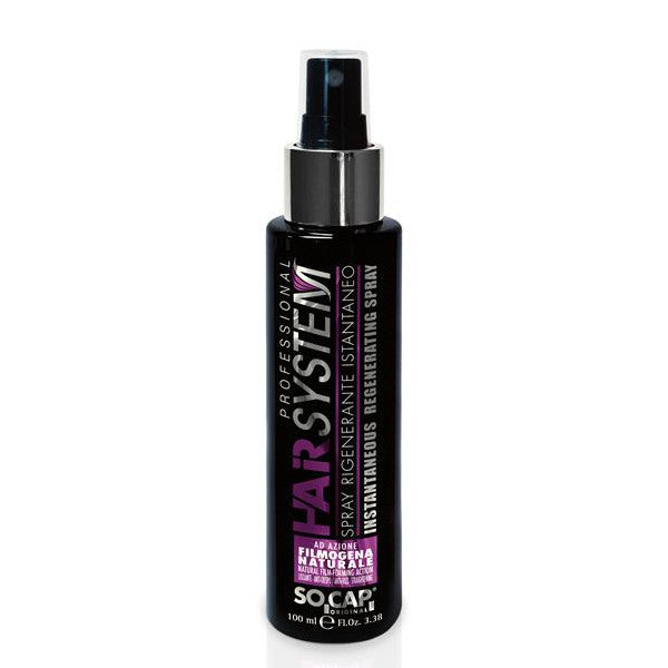 Spray Ristrutturante Istantaneo per capelli 100 ML. Prodotto professionale. SOCAP HAIR SYSTEM.